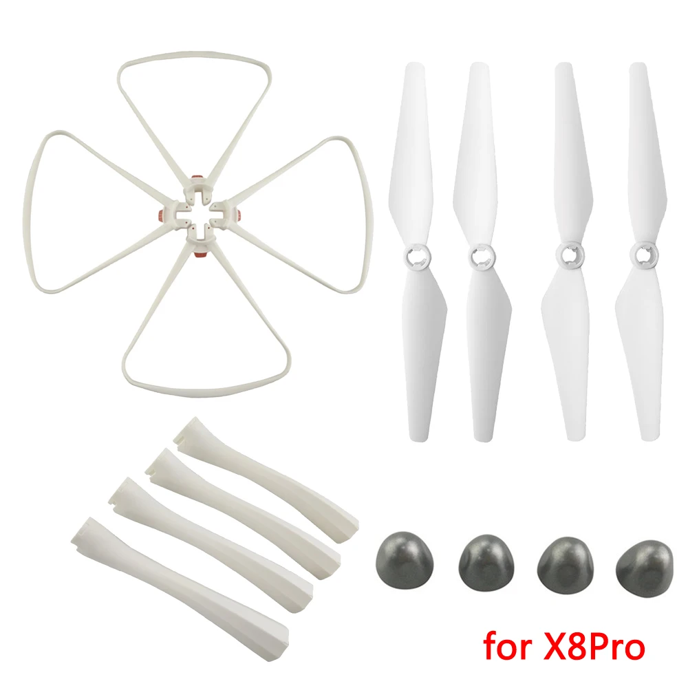 Комплект запасных частей для радиоуправляемого квадрокоптера X8Pro 16 шт. основное
