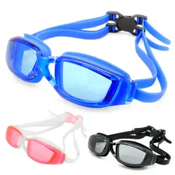 YFXcreate Регулируемый купальник ming, очки для плавания, непротекающий Анти-туман, УФ защита, триатлонные очки с футляром для хранения для