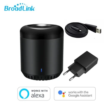 

Broadlink RM Mini 3 WiFi+4G+IR Remote Control with Alexa Google Assistant IFTTT Smart Home TV AC APP Controller for iOS Android