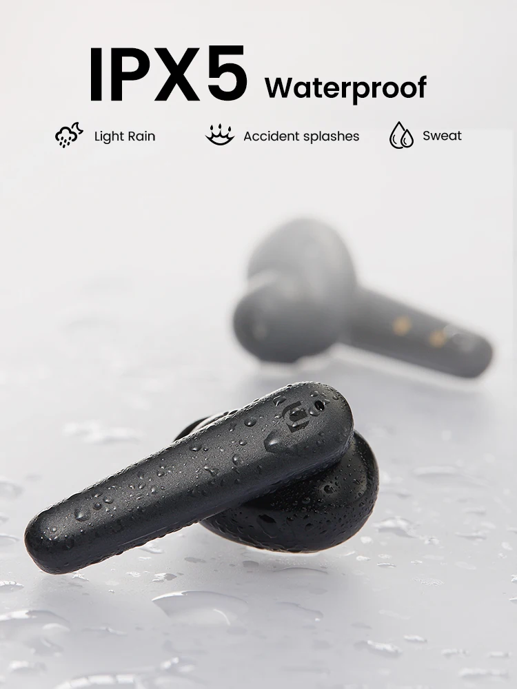 UGREEN HiTune T1 Wireless Earbuds with 4 Mics TWS Bluetooth 5.0 Earphones True Wireless Stereo 24H Playing USB C Charge Earphoe