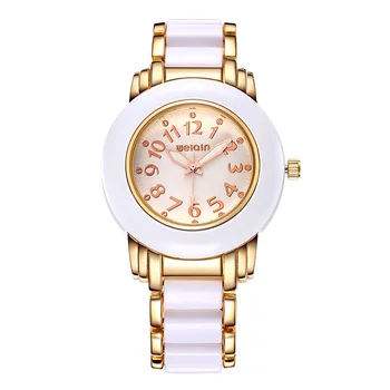 

2020 New Top Brand Fashion Business Ladies Watch Stainless Steel Dial Waterproof Quartz Ladies Bracelet Watch Relogio Feminino