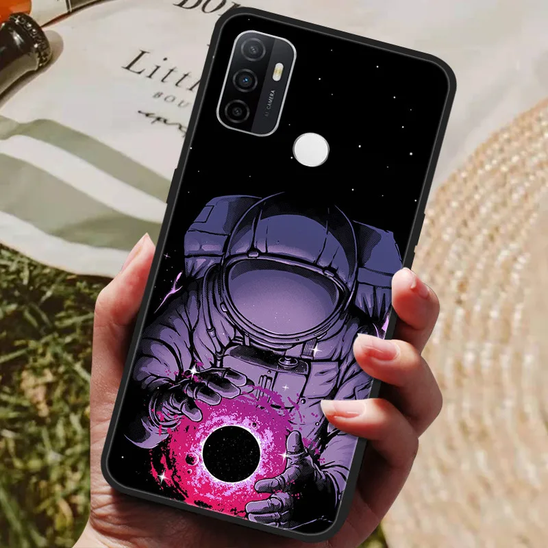 Cat and Wolf Painted Silicone Soft Phone Case - Artistic Back Cover s