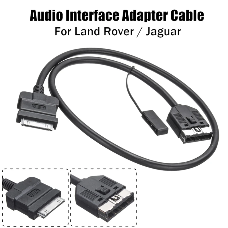 Автомобильный Bluetooth аудио кабель AUX Интерфейс дополнительный адаптер для Land Rover Range Rover для-Jaguar для iPhone/IPod/IPAD интерфейс