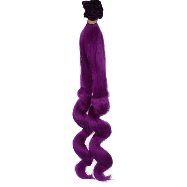 Aidolla 15*100CM BJD Wig Accessories For Dolls Doll Hair for 1/3 1/4 1/6 High-Temperature Wire Curly BJD Wigs Kid's Gift Toy HTY51P