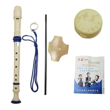 ABS сопрано рекордер музыкальный инструмент набор с поддержкой пальца