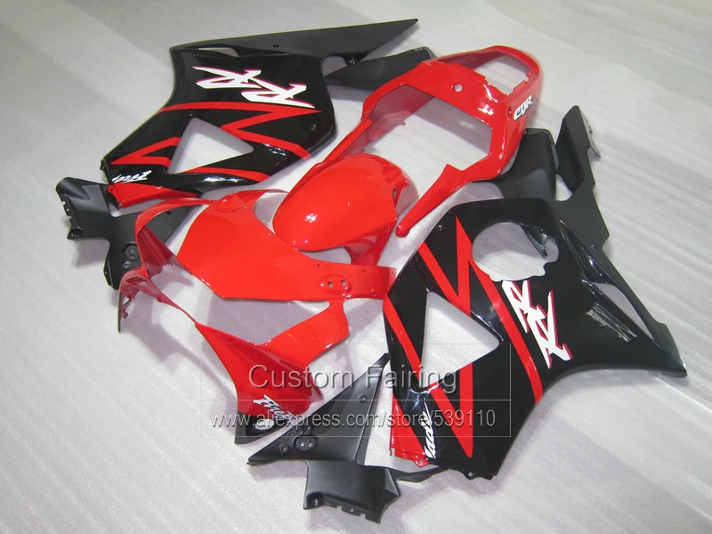 Обтекатель комплект для Honda cbr 954rr 2003 2002 красно-черные обтекатели комплект CBR954RR 02 03 GS02