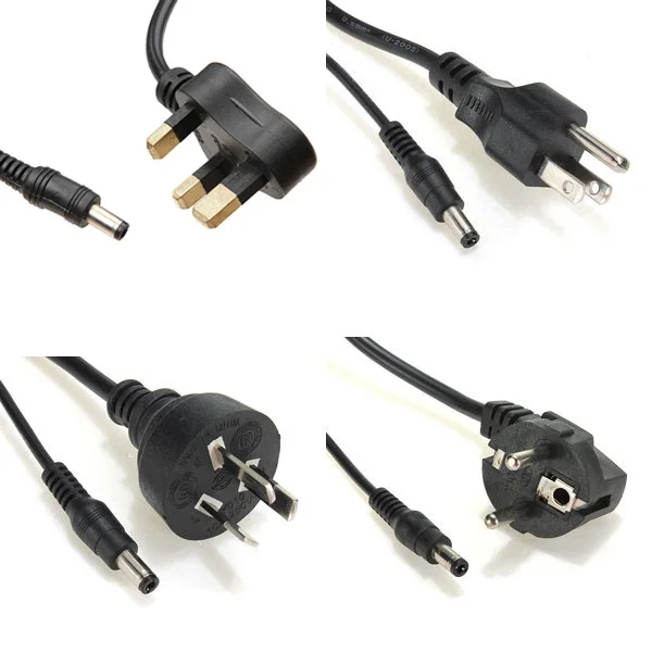 AC 100-240V к DC 12V 5A 60W адаптер питания для светодиодной ленты светильник