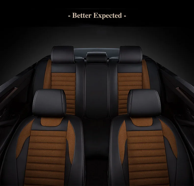 Универсальный автомобильный чехол на сиденье для авто renault megane 2 3 captur clio duster kia ceed