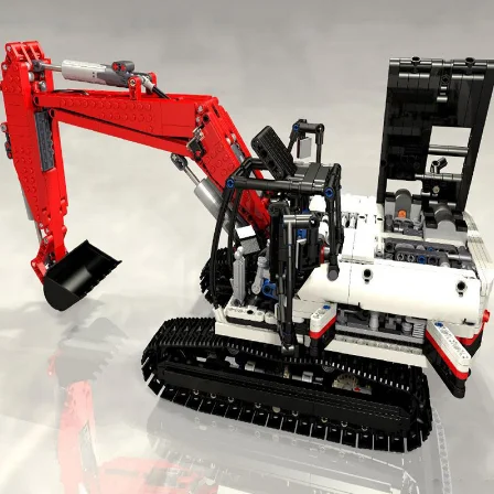 Новый экскаватор с дистанционным управлением RC engineering vehicle MOC 2513 linkbelt 250x3 RTR toy boy
