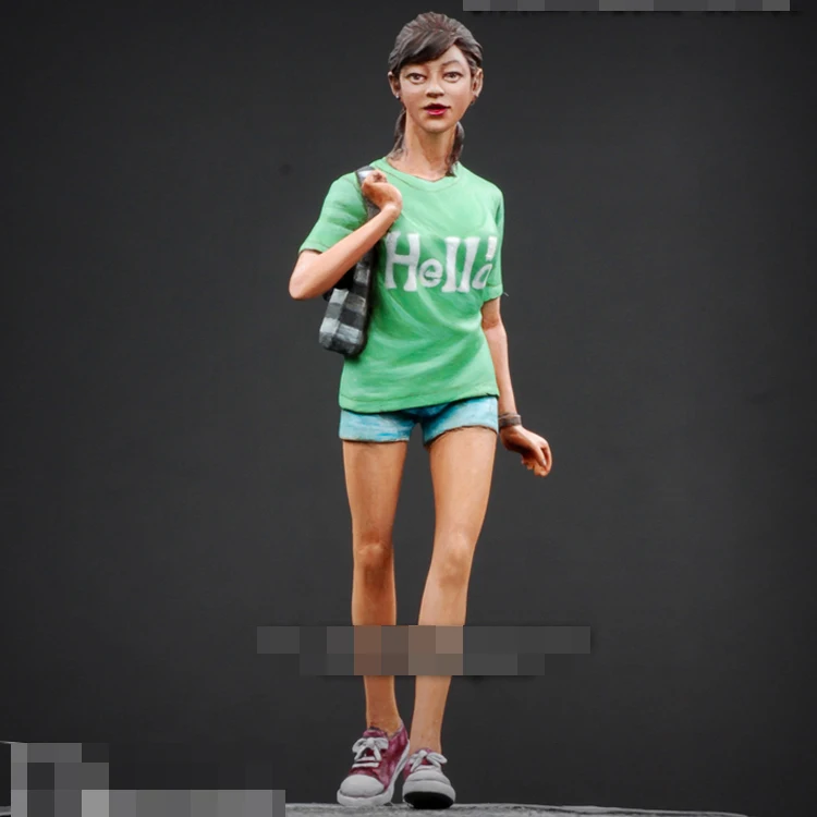 

1/24 Civilian figure sereis - 01:00, Resin Model figure GK, Unassembled and unpainted kit