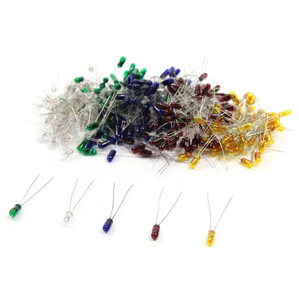 lego gear set 100pcs 3mm 12V Mini Grain of Wheat Bulbs Mixed Color Red\Yellow\Blue\Green\White MP02 diy barbie house