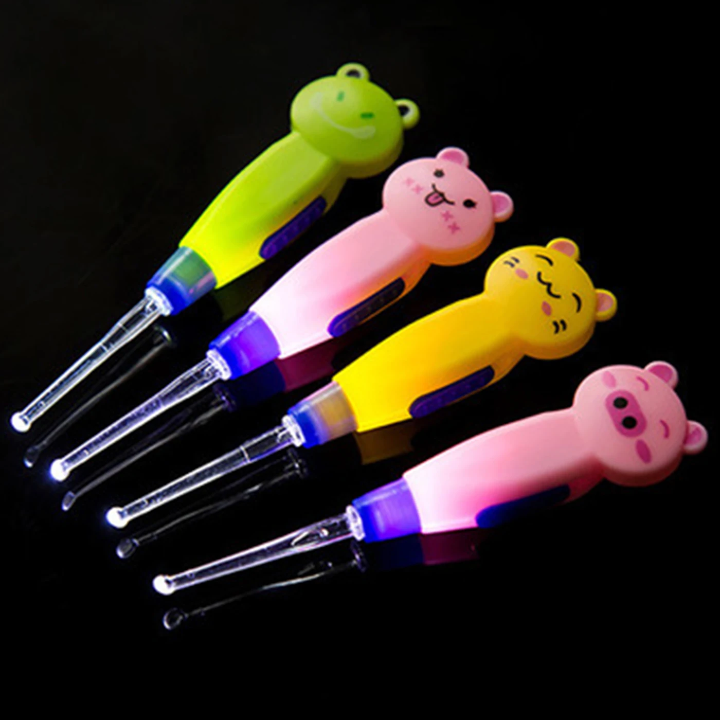 Уход за ребенком очиститель для ушей светодиодный фонарик удаления ушных воск