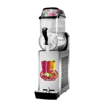 12L Slushy maszyna pojedynczy zbiornik Slush Smoothie mrożony napój Ice-Cool sokownica handlowa maszyna do robienia kawiarni restauracja tanie i dobre opinie SYILIU CN (pochodzenie) GQ-SM212