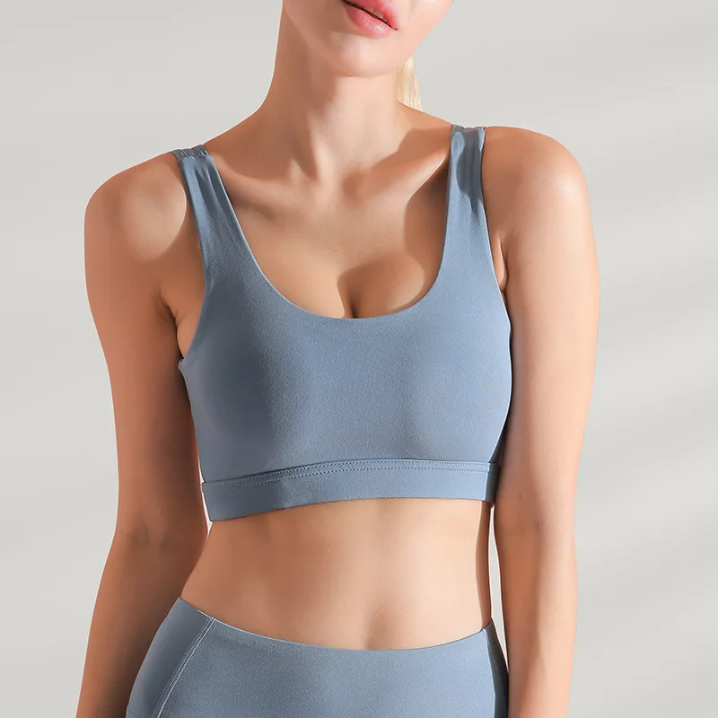 2020 Fitness Sports Bra Running Gym Jogging Vest Push Up Bra Mesh Sports Underwear Women's Running Bralette Backless Sports Bra