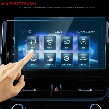 

GPS Navigation Screen Membrane For Toyota Camry 2020 2019 2018 Tempered Glass Anti Blue Ray Protector Film Car Decoration