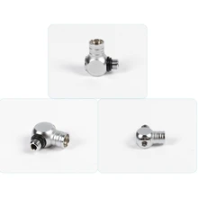 Low High Pressure Scuba Diving Swivel Connector Divers Regulator Rotation Adjustable Hose Adapters Adaptor for Regulator