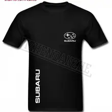 Мужская футболка Subaru с логотипом, Высококачественная хлопковая Футболка с машинками, мужская одежда с короткими рукавами, футболки, модная футболка AAA+ 53