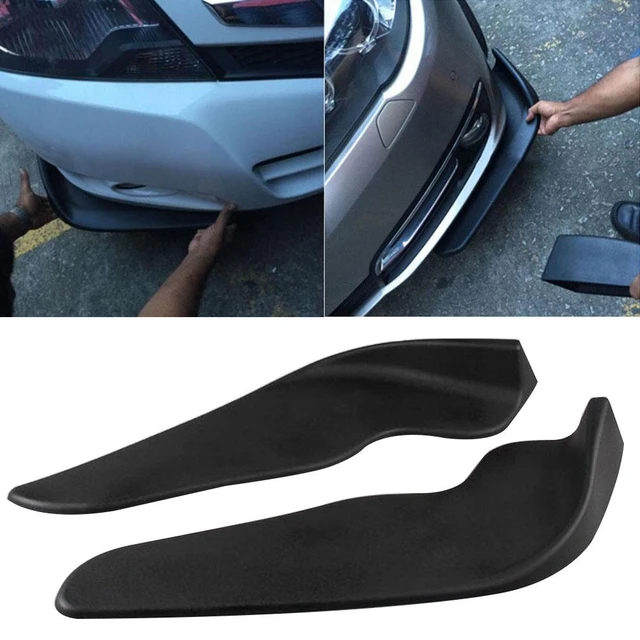 2Pcs Universal Vehicle Car Front Bumper Lip Spoiler Splitter Scratch  Protector – buy at low prices in the Joom online store