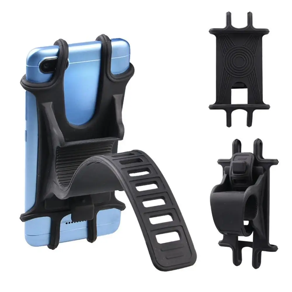 

Bike Phone Holder Adjustable Silicone Pull Button Anti-shock Phone Holder Phone Holder Phone Mount Forks Bicycle Holder