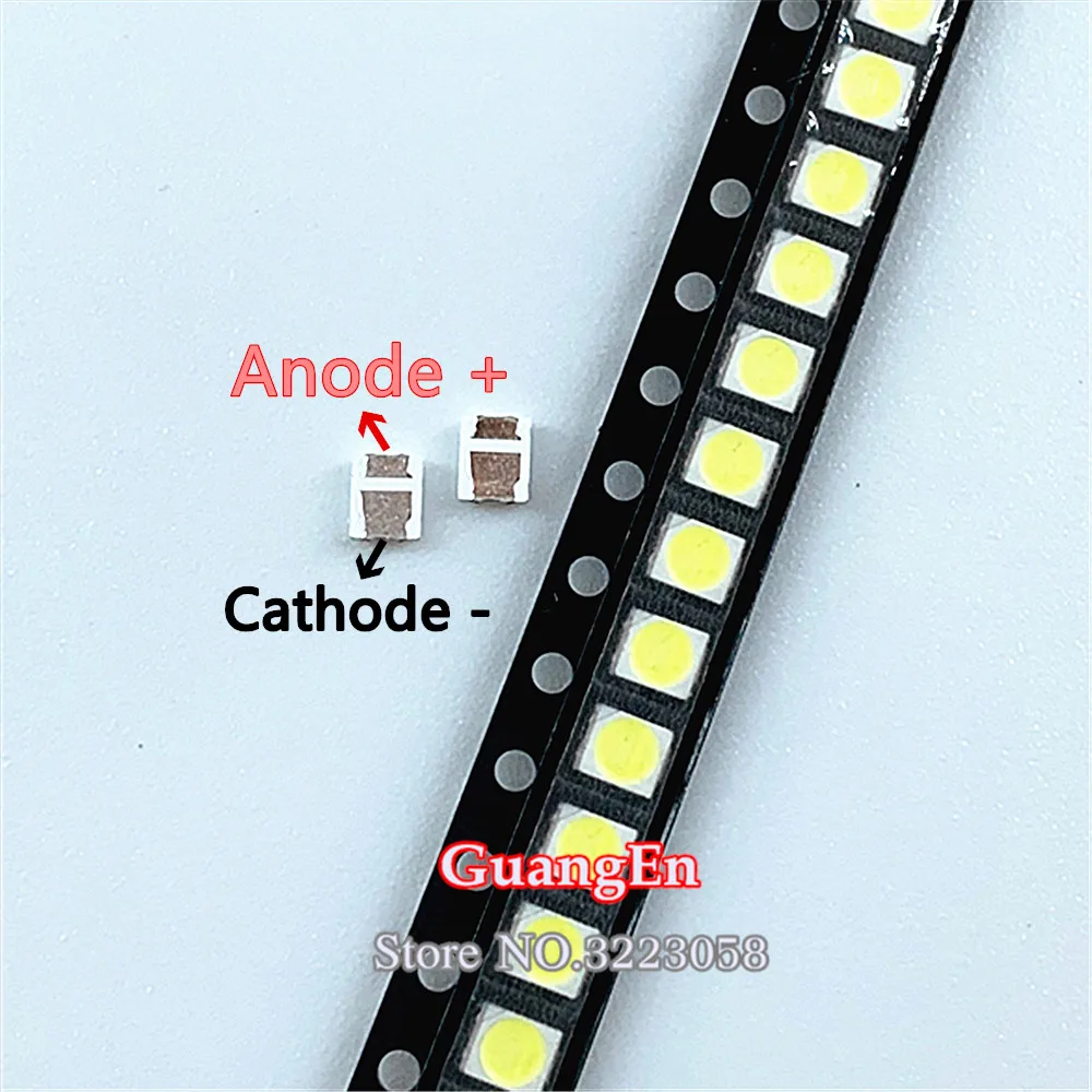 

500pcs Original For LEXTAR Innotek LED LCD Backlight TV Application LED Backlight 2835 3V 1.2W 1210 Cool white LED TV Backlight
