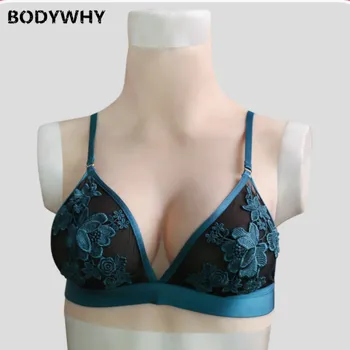

Silicone Breast Forms Realistic Fake BoobsTransgender Crossdressing Fill Silk Cotton Sexy Lingerie Party Masquerade Quality