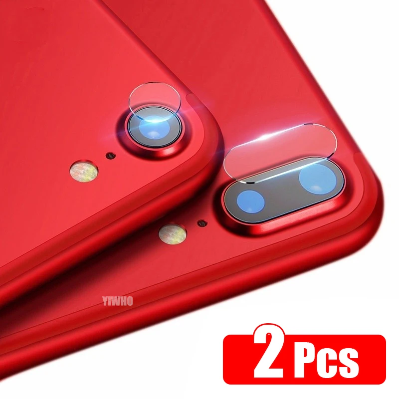 2 Pcs Camera Glass For iPhone SE 2020 Glass i Phone 7 8 Plus 12 Mini Pro Max Len Protection Verre Tremp Protector On 7Plus 8Plus afbeelding