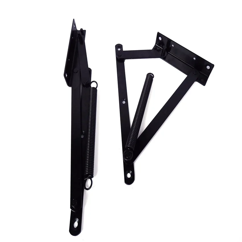 

Supply Furniture Hardware Bed Box Hinge Triangular Spring Hinge A24 Storage Extendable Hinge