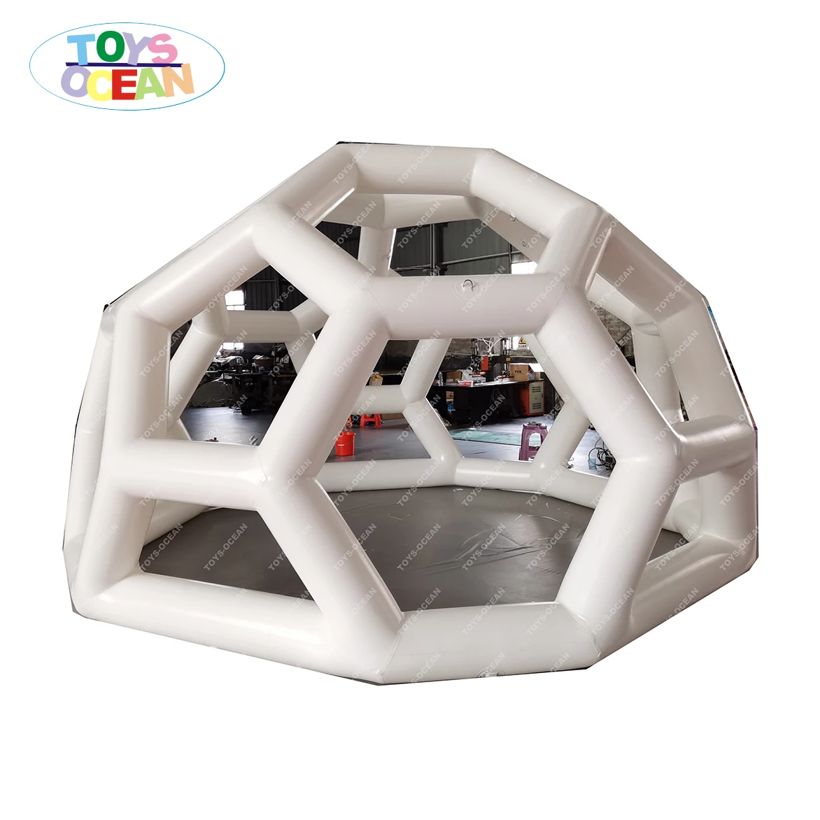 Дешевый надувной пузырьковый домик в форме футбольного мяча для вечерние