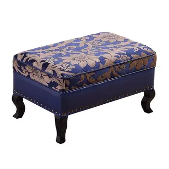 

European style sofa stool living room sofa footstool foot rest bed footstool foyer trial shoe stool