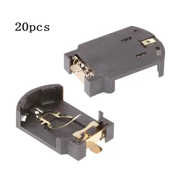 

20pcs Plastic Housing CR2032 SMD Button Cell Battery Socket Holder Socket Case