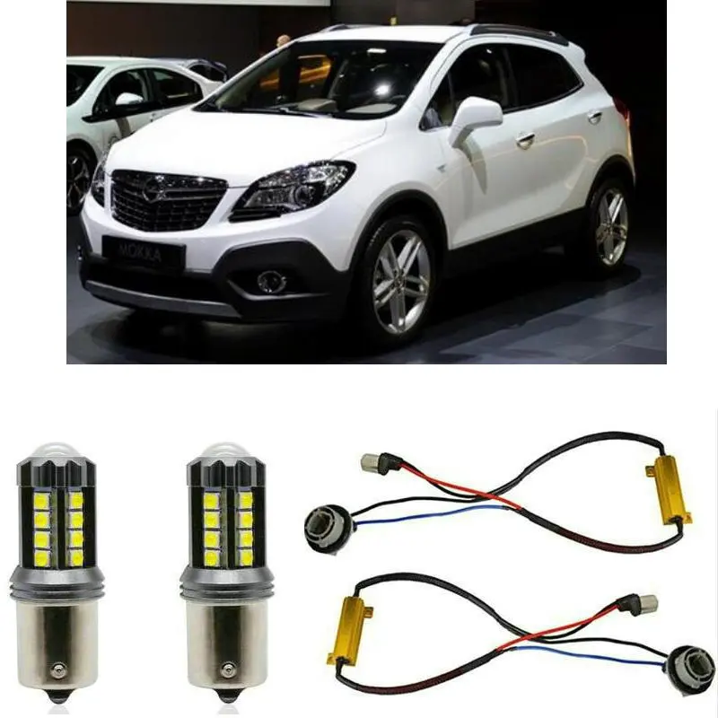 

Fog lamps for Opel MOKKA/MOKKA X J13 Stop lamp Reverse Back up bulb Front Rear Turn Signal error free 2pc