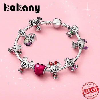 

Kakany 2020 New Fashion High Quality Original Cartoon Animal Charm Charm Female Diy Bracelet Accessory With Original Carving
