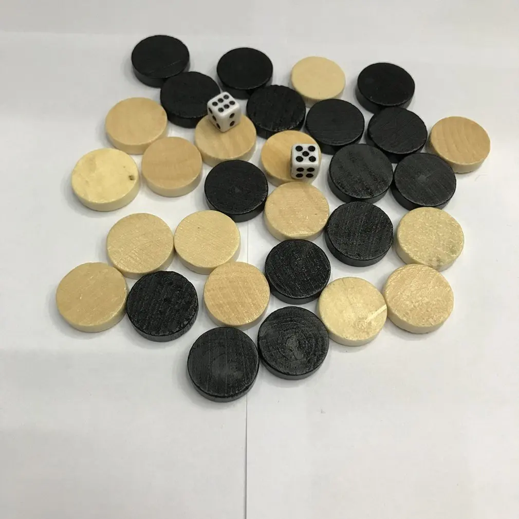 Натуральные деревянные шахматы шашки и нарды шахматная фигура для доска детей