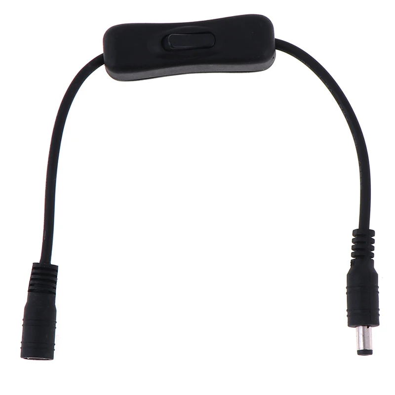 High Quality LED Strips In-Line Power Switch ON/OFF 2.1mm/5.5mm Cable Jack for Arduino