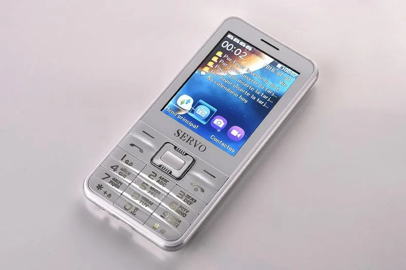 SERVO V8100 телефон с Quad SIM 4 sim-карты 4 ожидания Bluetooth фонарик 2,8 дюймов дешевый сотовый телефон