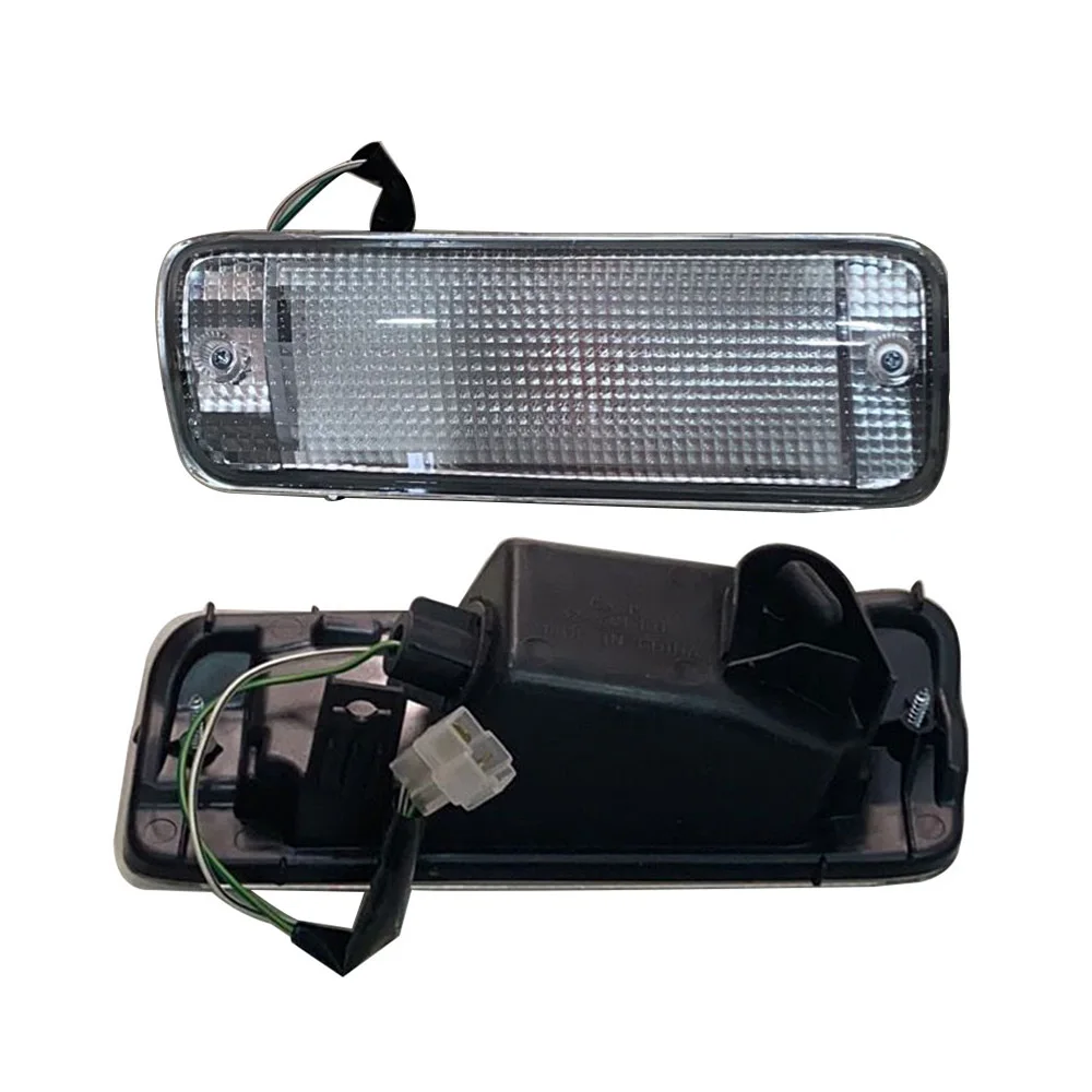 

A Pair Car Fog Light Front Bumper Lamp For Toyota Land Cruiser Prado Fj70 Fj75 1993 Foglamp