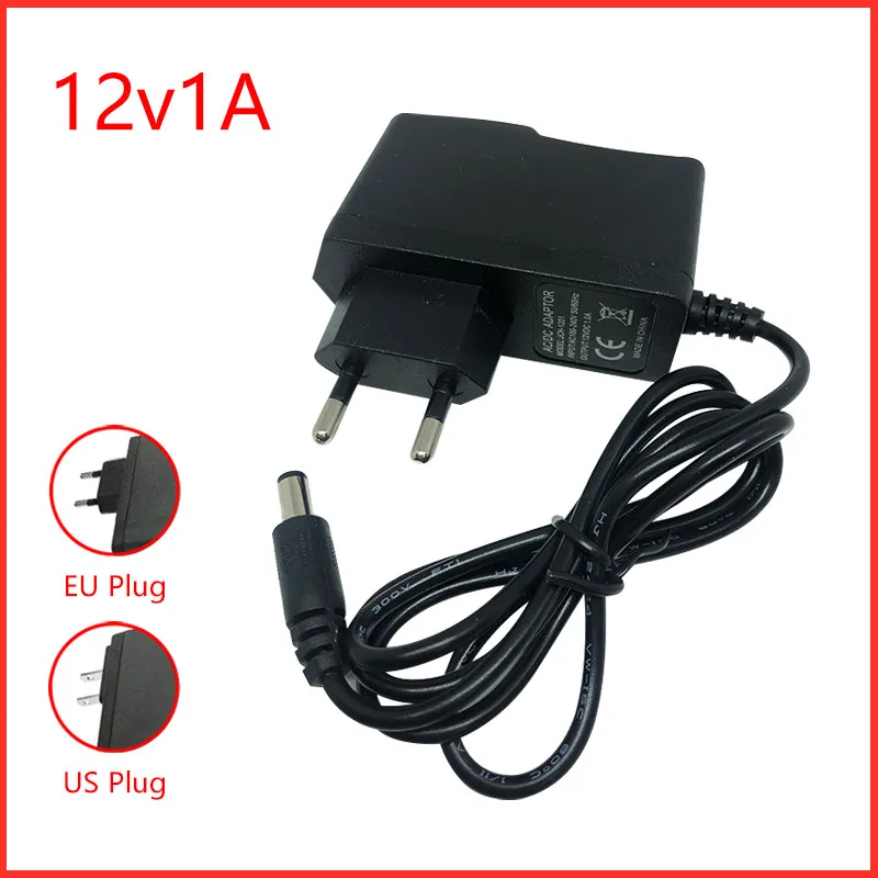 блок питания 12 вольт 1A 2A 3A 4A 5A 6A 7A Питание адаптер переменного тока 220V в постоянный