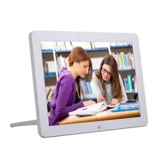 1080P HD светодиодный цифровой фоторамка(16:9) Многофункциональный цифровой дисплей 1280x800 с максимальным объемом памяти 32 ГБ порт USB2.0