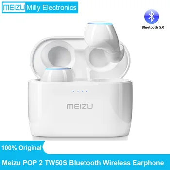 

MEIZU POP TWS True Wireless Bluetooth Earphones In-ear Earbuds with Microphone Waterproof Stereo Sport Earphone Voice Control