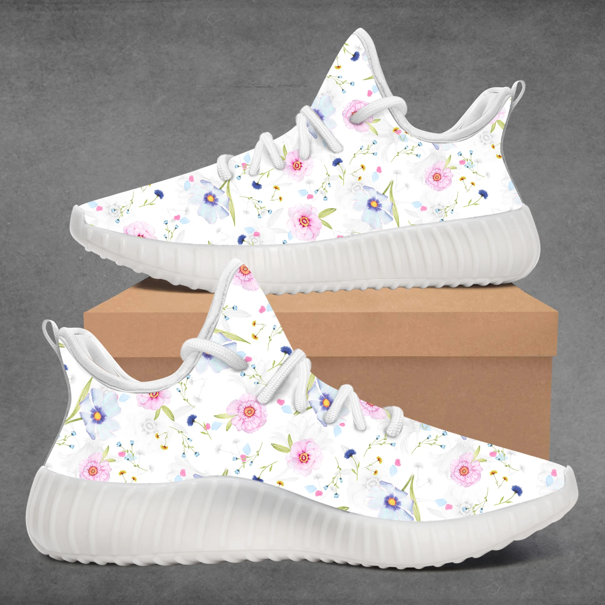 

Custom petal theme sneakers running shoes