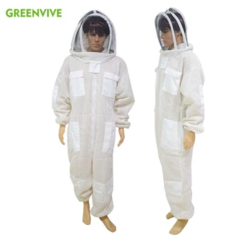 

Beekeepers Full Body Beekeeping Clothing Professional Bee Protection Beekeeping Suit Safty Veil Hat Dress All Body Equipment