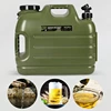 Desert Fox 10L/12L/18L/25L Large Military Green Water Tank Carrier Container with Spigot for Camping Outdoors Hiking Accessories 5