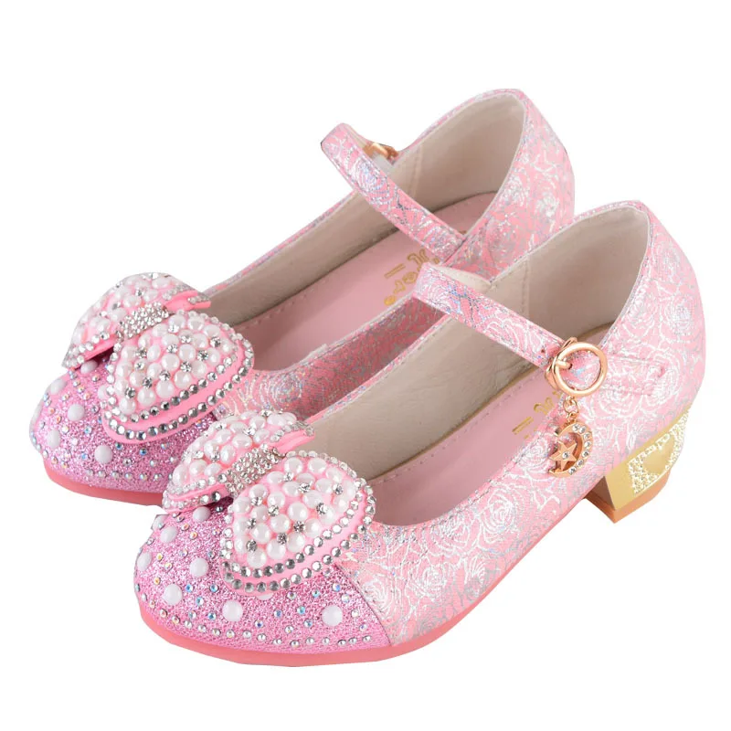 Zapatos para niña Zapatos YOGLY Princesa Para Niñas Merceditas Para Niña Zapatos Escolares/Fiesta 2018 Dulce Bowknot Zapatos Antideslizante Zapatos y complementos