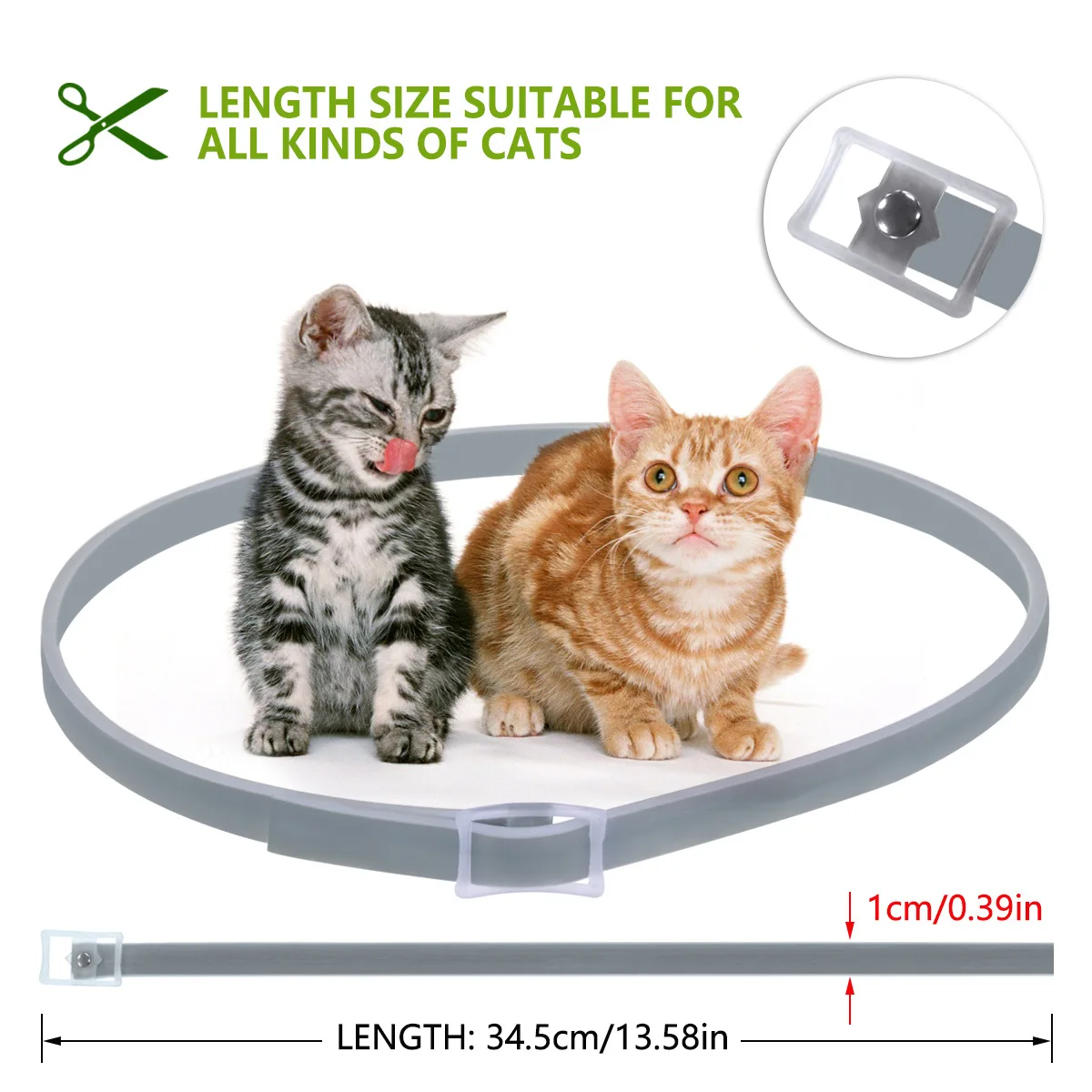 Summer Anti-insect Cat Collar Anti Flea Mosquitoes Ticks Waterproof Cat Flea Collar for Pet 8 Months Protection for Cats Summer Anti-insect Cat Collar Anti Flea Mosquitoes Ticks Waterproof Cat Flea Collar for Pet 8 Months Protection for Cats