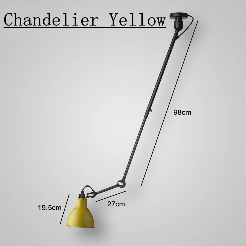 Креативная люстра в скандинавском стиле с длинной ножкой 110 В 220 | Лампы и