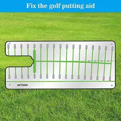 Golf Swing Straight Practice Golf Putting Mirror Eye Swing Training Putter Golf Line Trainer Accessories Aid Mirror Alignme N2g5