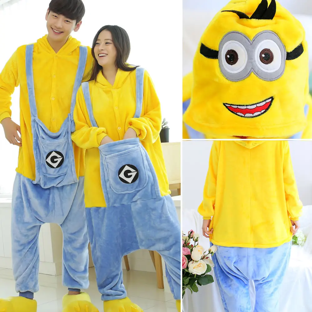 Boy Girl Cute Cartoon Animal Minions Costume Cosplay Clothing for Kids Children's Day Costumes Boy Girl Cute Cartoon Animal Minions Costume Cosplay Clothing for Kids Children's Day Costumes