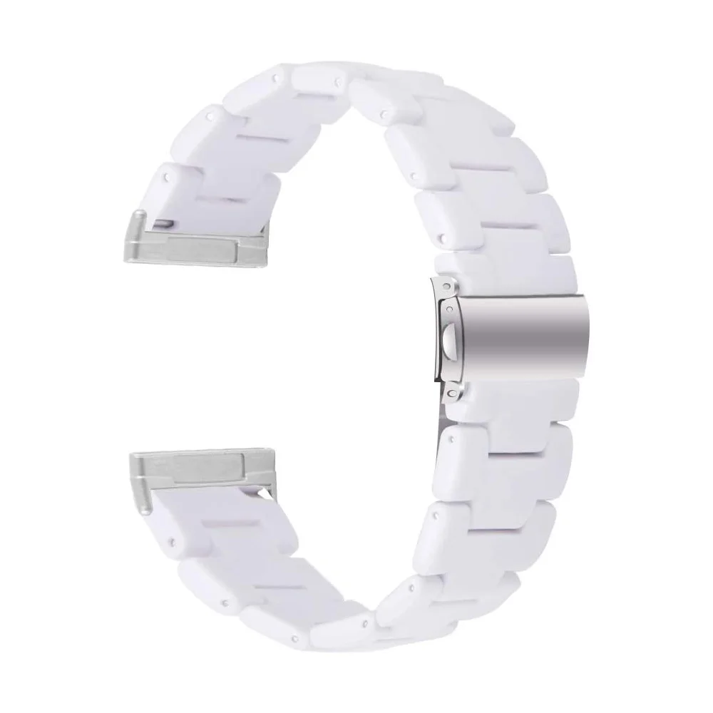 Resin Accessory Wristband for Smart Watches - Elegant Watch Strap Replacement
