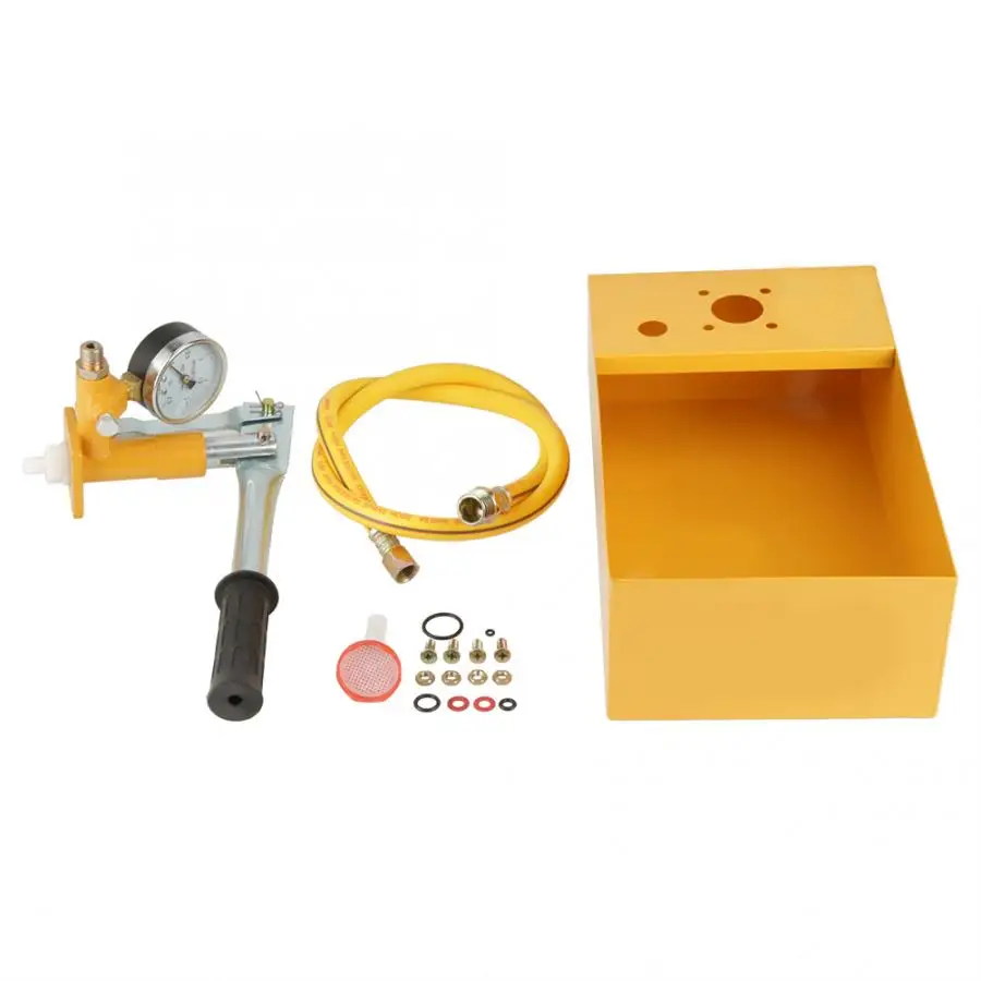 

2.5Mpa 25KG Manual Hydraulic Water Pressure Test Pump Pipeline Tester Tool Pipeline Pressure Test Tool