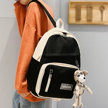 

Girl Student Backpack Harajuku Waterproof Nylon School Bags Laptop Ladies Cute Backpack Women Fashion Book Bag Female New
